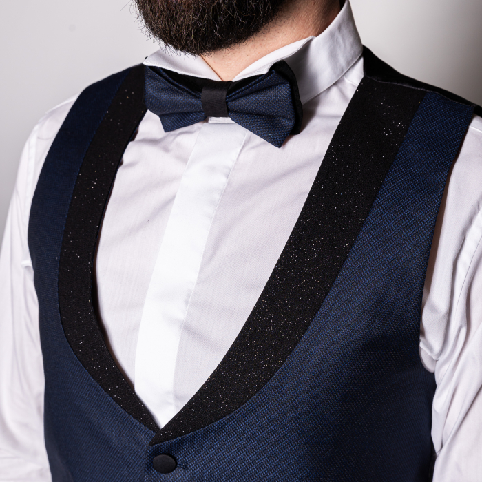 Costum Ceremonie Slim Bleumarin C2 [6]