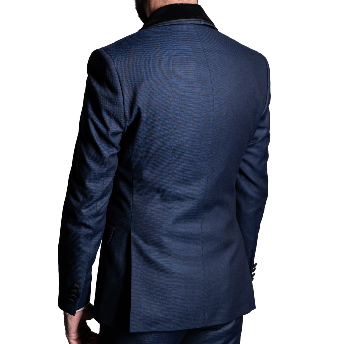 Costum Ceremonie Slim Bleumarin C5 [2]