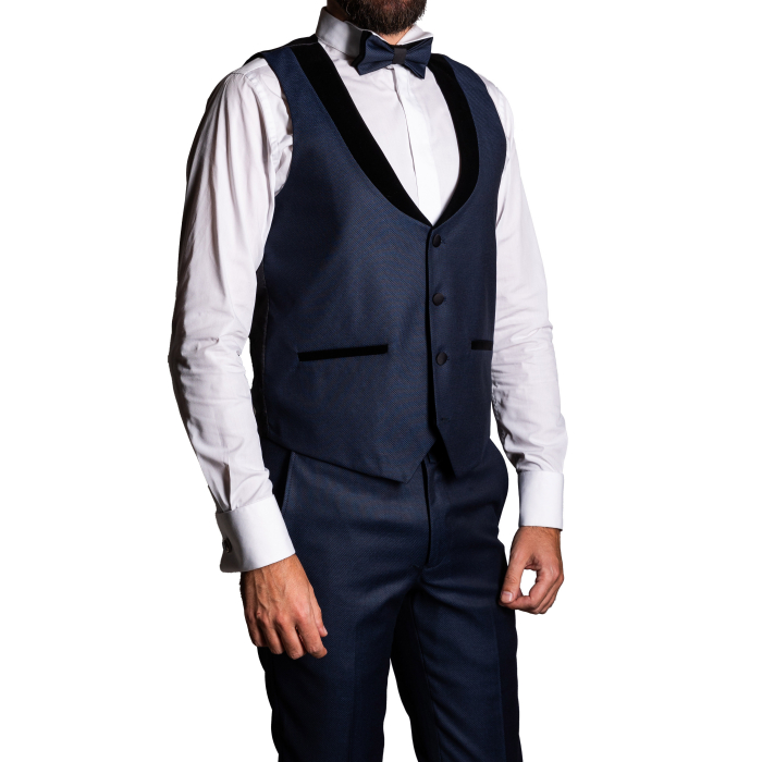 Costum Ceremonie Slim Bleumarin C5 [5]