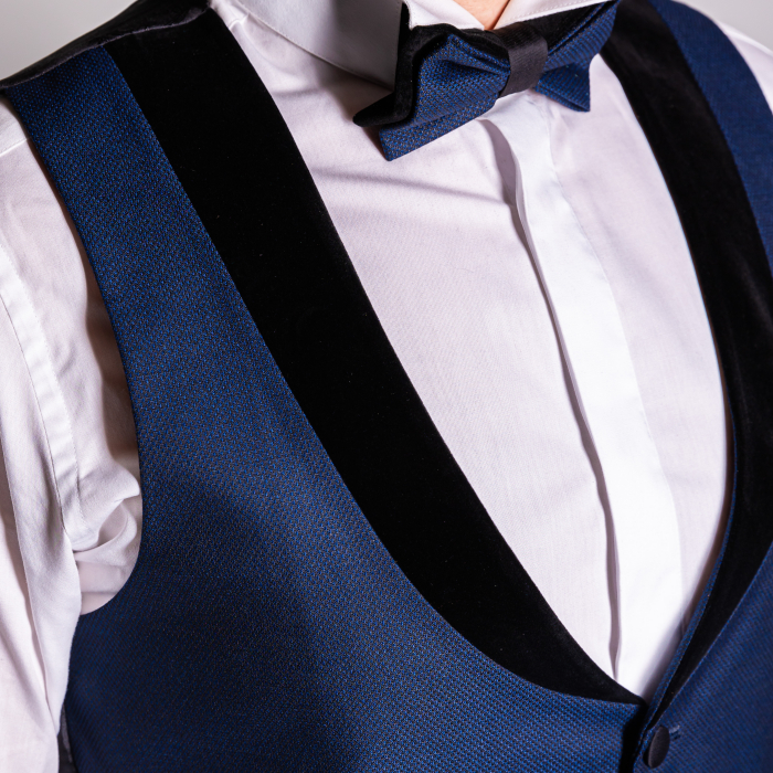 Costum Ceremonie Slim Bleumarin C5 [6]