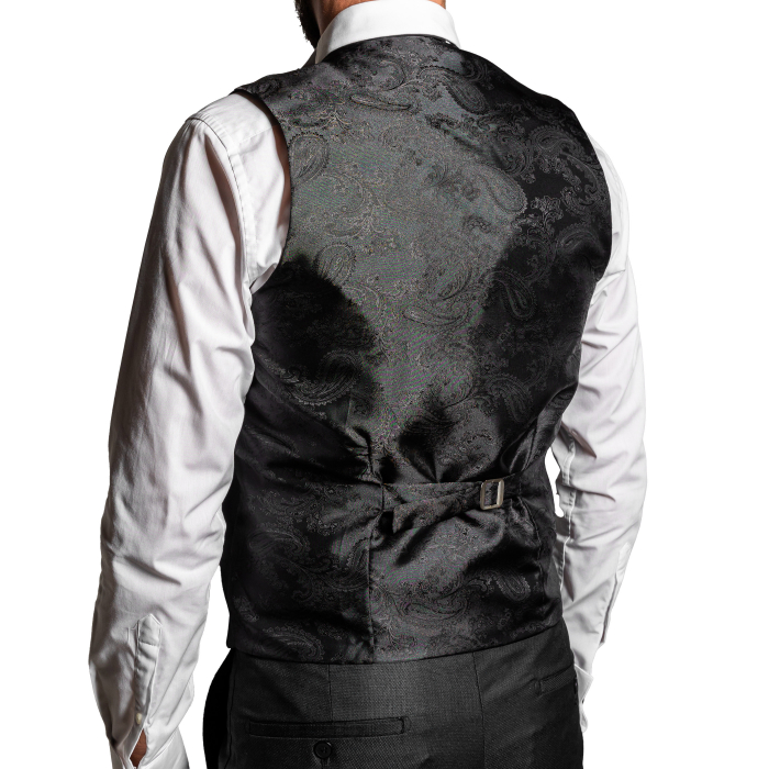 Costum Ceremonie Slim Negru C9 [4]