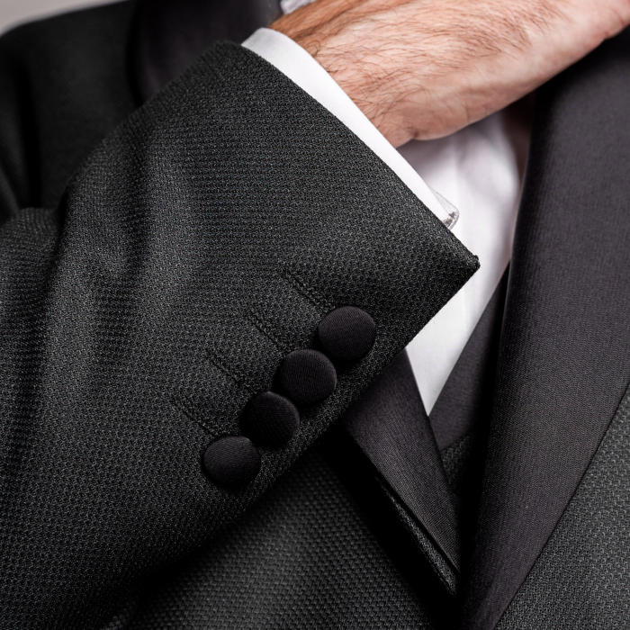 Costum Ceremonie Slim Negru C10 [7]
