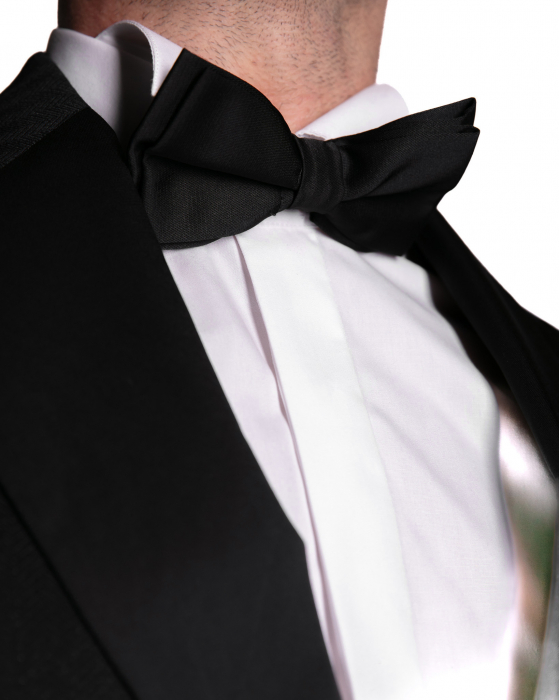 Costum Ceremonie Slim Negru [3]