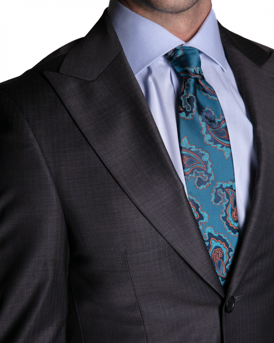 Costum Office Slim Purpuriu Închis [2]
