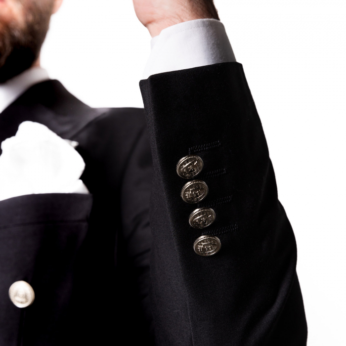 Costum Office Slim Negru [3]