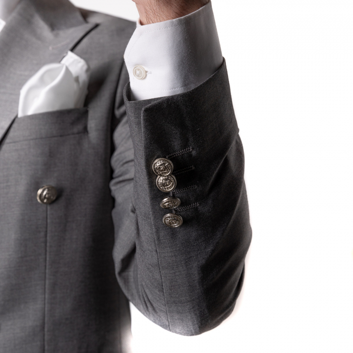 Costum Office Slim Gri [3]