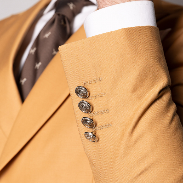 Costum Office Slim Crem [3]