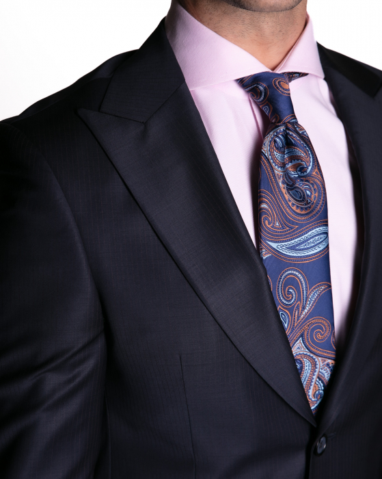 Costum Office Slim Violet Închis [2]