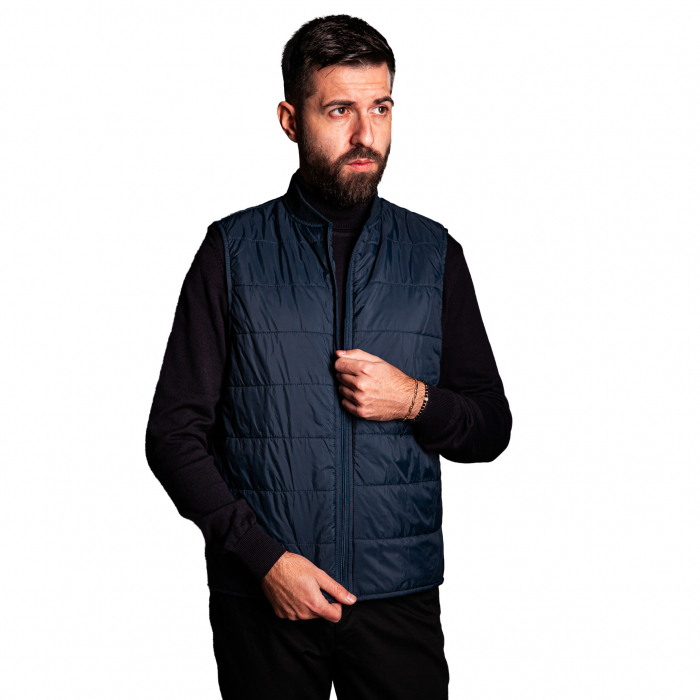 Jacheta bleumarin cu vestă [3]