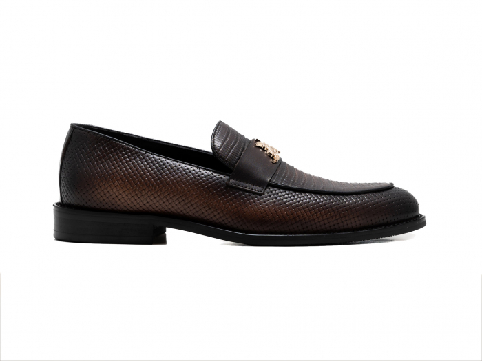 Loafers din piele maro [2]