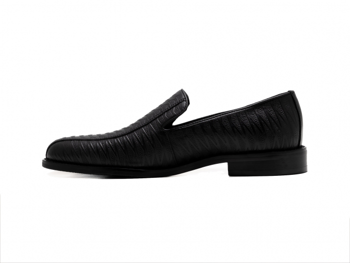 Loafers din piele neagră [3]