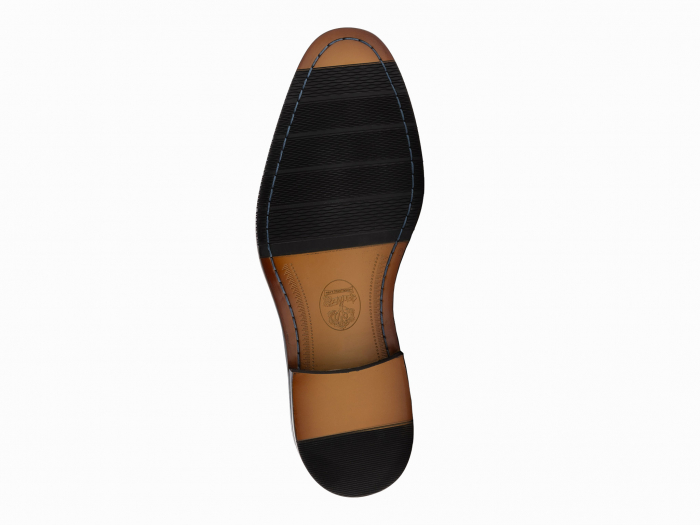 Loafers din piele neagră cu ciucuri [4]