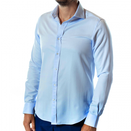 Cămașă Regular Fit albastră [2]
