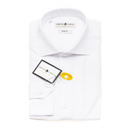 Slim - Cămașă Slim Fit albă - 976
