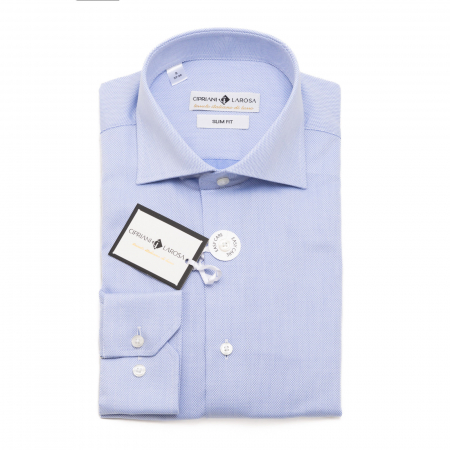 Slim - Cămașă Slim Fit albastră