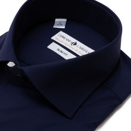 Cămașă Slim Fit bleumarin [1]