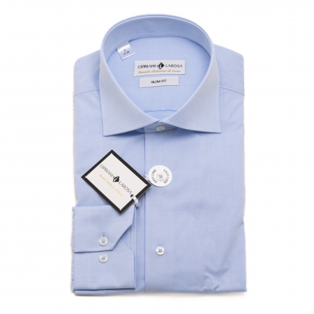 Slim - Cămașă Slim Fit albastră - 216