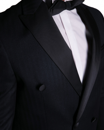 Costum Ceremonie Slim Albastru Închis [1]