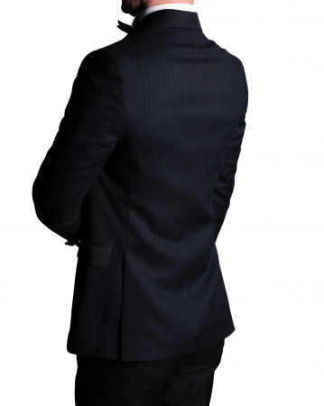 Costum Ceremonie Slim Albastru Închis [4]
