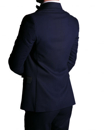 Costum Ceremonie Slim Bleumarin [4]