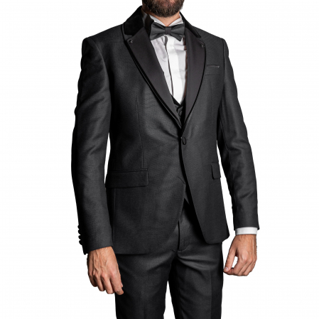 Costume Ceremonie - Costum Ceremonie Slim Negru C7