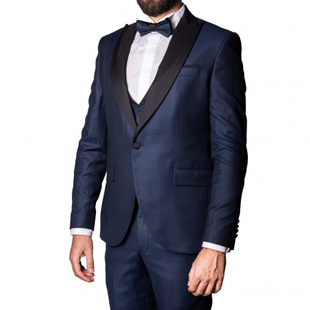 Costume Ceremonie - Costum Ceremonie Slim Bleumarin C3