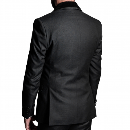 Costum Ceremonie Slim Negru C11 [1]