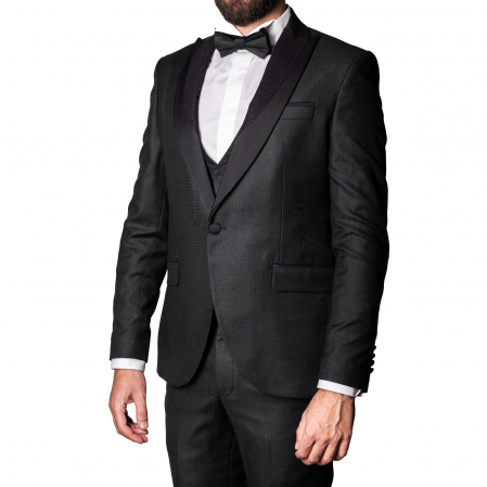 Costume Ceremonie - Costum Ceremonie Slim Negru C9