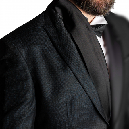 Costum Ceremonie Slim Negru C10 [2]