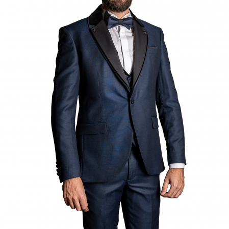 Costume Ceremonie - Costum Ceremonie Slim Bleumarin C1