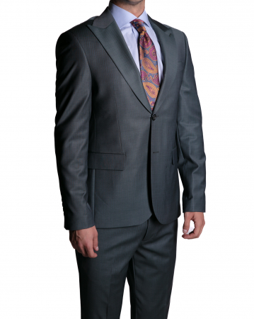 Costume - Costum Office Slim Albastru-Verzui