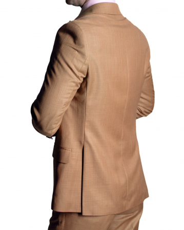 Costum Office Slim Crem cu Vestă [2]