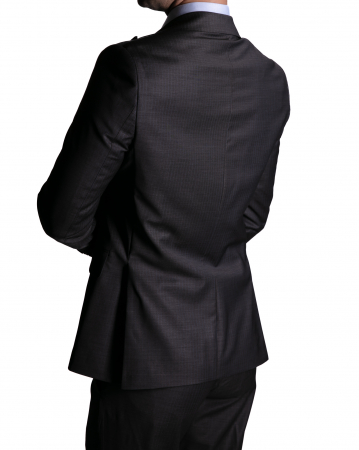 Costum Office Slim Purpuriu Închis [2]
