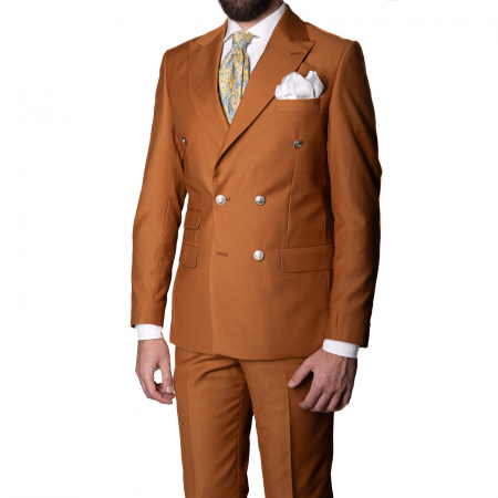 Costume - Costum Office Slim Portocaliu