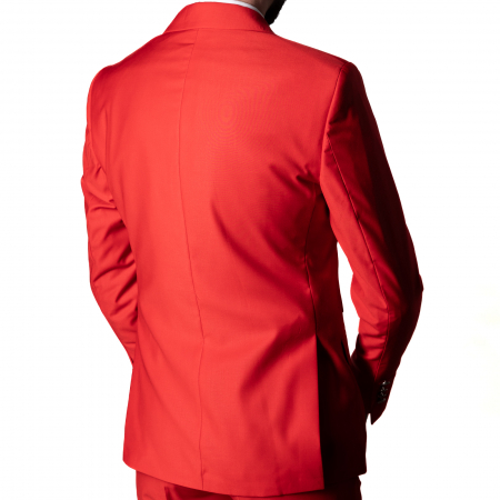 Costum Office Slim Roșu Deschis [1]