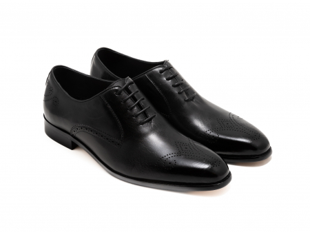 Pantofi - Pantofi Office negru cu șiret
