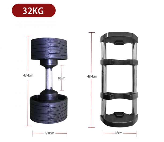 gantera-reglabila-ajustabila-4-32kg-greutate-totala-32kg-negru-sistem-inovativ-de-reglare-a-greutatii [4]