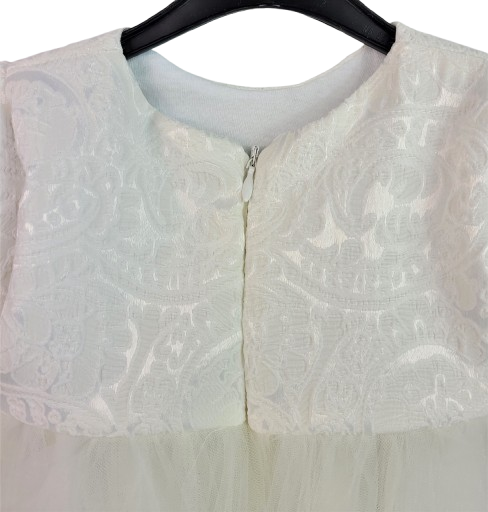 Compleu iarna botez fete sezon rece, marimea 62, crem, 0-3 luni RTX0006B [3]