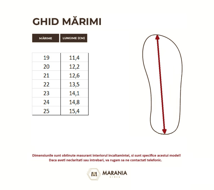 Ghete Baieti Hokide cu talonet Piele Naturala Albastru Inchis HK380AI [7]