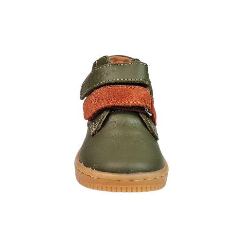 Ghete Baieti Hokide cu talonet Piele Naturala Kaki HK380KA [2]