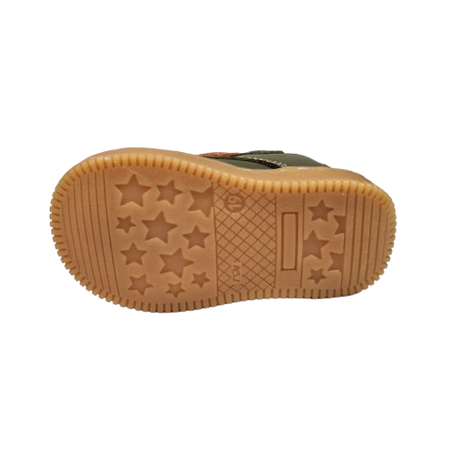Ghete Baieti Hokide cu talonet Piele Naturala Kaki HK380KA [5]