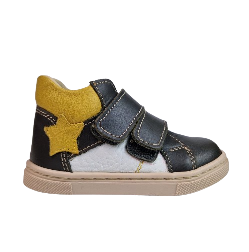 Ghete Baieti Hokide cu talonet Piele Naturala Kaki HK442KA [1]