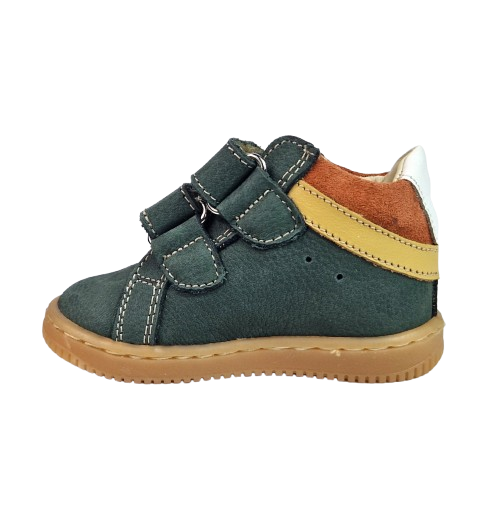 Ghete Baieti Hokide cu talonet Piele Naturala Kaki HK481KA [3]