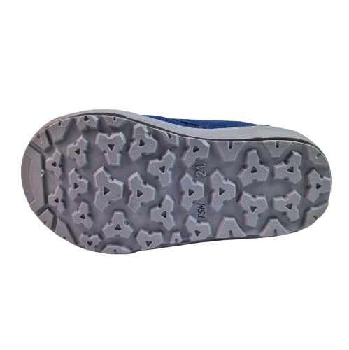 Ghete Baieti Hokide cu talonet si pentru picior lat Piele Naturala Imblanite Albastru HK412AB2 [5]