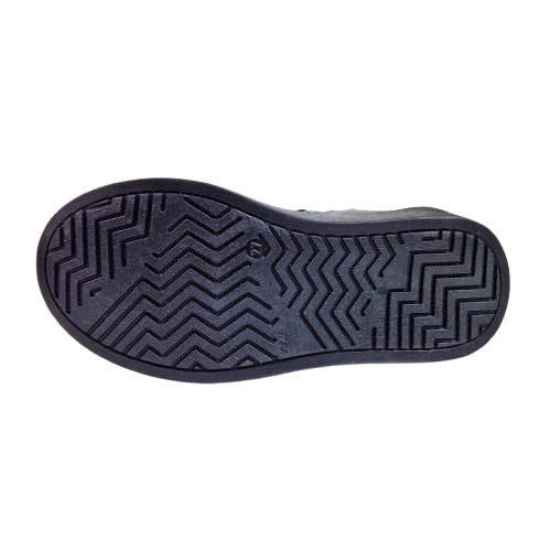 Ghete Baieti Hokide Piele Naturala Imblanite Negru HK441NG [5]