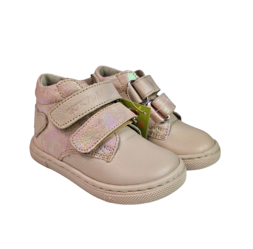 Ghete Fete Hokide cu talonet Piele Naturala Crem HK380CM2 [6]