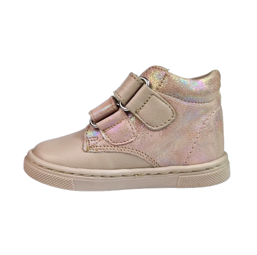 Ghete Fete Hokide cu talonet Piele Naturala Crem HK380CM2 [3]