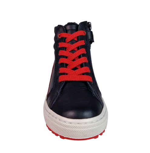 Ghete Fete Hokide cu talonet Piele Naturala Imblanite Negru HK481NG [2]