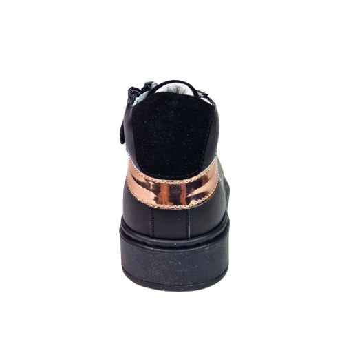 Ghete Fete Hokide cu talonet Piele Naturala Negru HK442RZ4 [4]