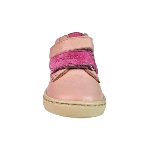 Ghete Fete Hokide cu talonet Piele Naturala Roz HK380RZ [2]
